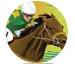 Logo de Caballos y Jockeys