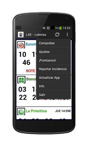 App de Loterías y Apuestas del Estado