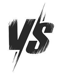 Símbolo versus de comparativa