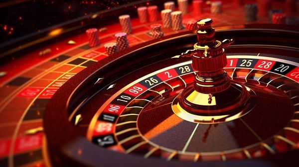 Juego de la ruleta en el casino