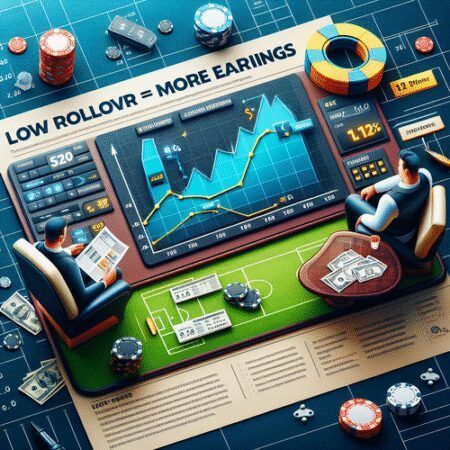 Ranking de rollover más bajo en casas de apuestas