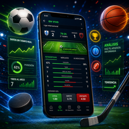 Apps con estadísticas en tiempo real para apostar