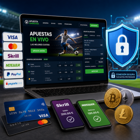 Seguridad en métodos de pago de casas de apuestas