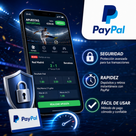 ¿Qué casas de apuestas trabajan con PayPal?