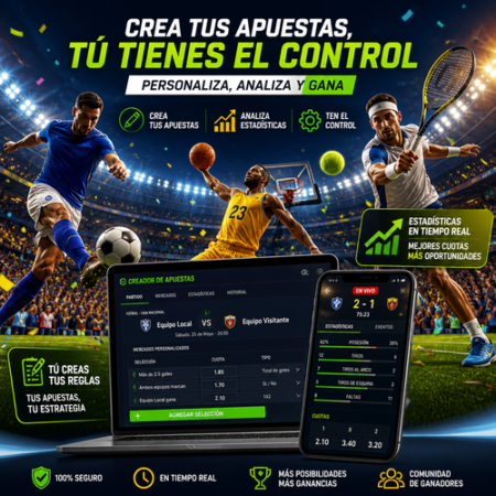 Apuestas con creador de apuestas: casas compatibles