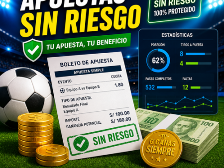 Apuestas sin riesgo: ¿en qué casas están disponibles?