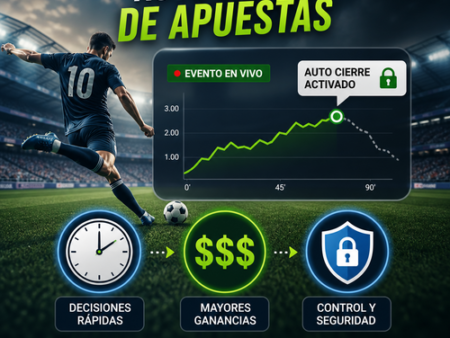 Función de auto cierre de apuestas: casas que lo tienen