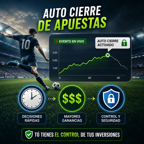 Función de auto cierre de apuestas: casas que lo tienen