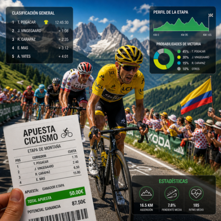 Apuestas en ciclismo: ¿qué casa ofrece más eventos?