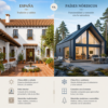 Casas españolas vs casas internacionales: comparativa