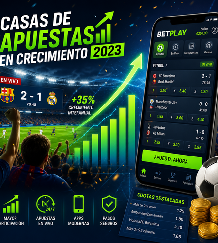 Las casas de apuestas que más han crecido este año