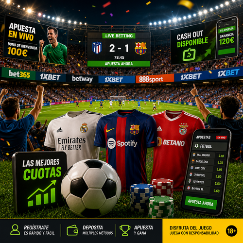 Casas de apuestas que patrocinan equipos de fútbol