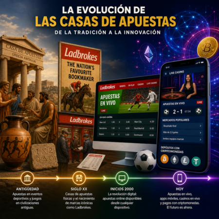 Historia de las principales casas de apuestas